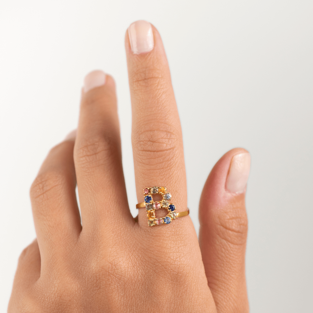 Safira letter necklace Clearance